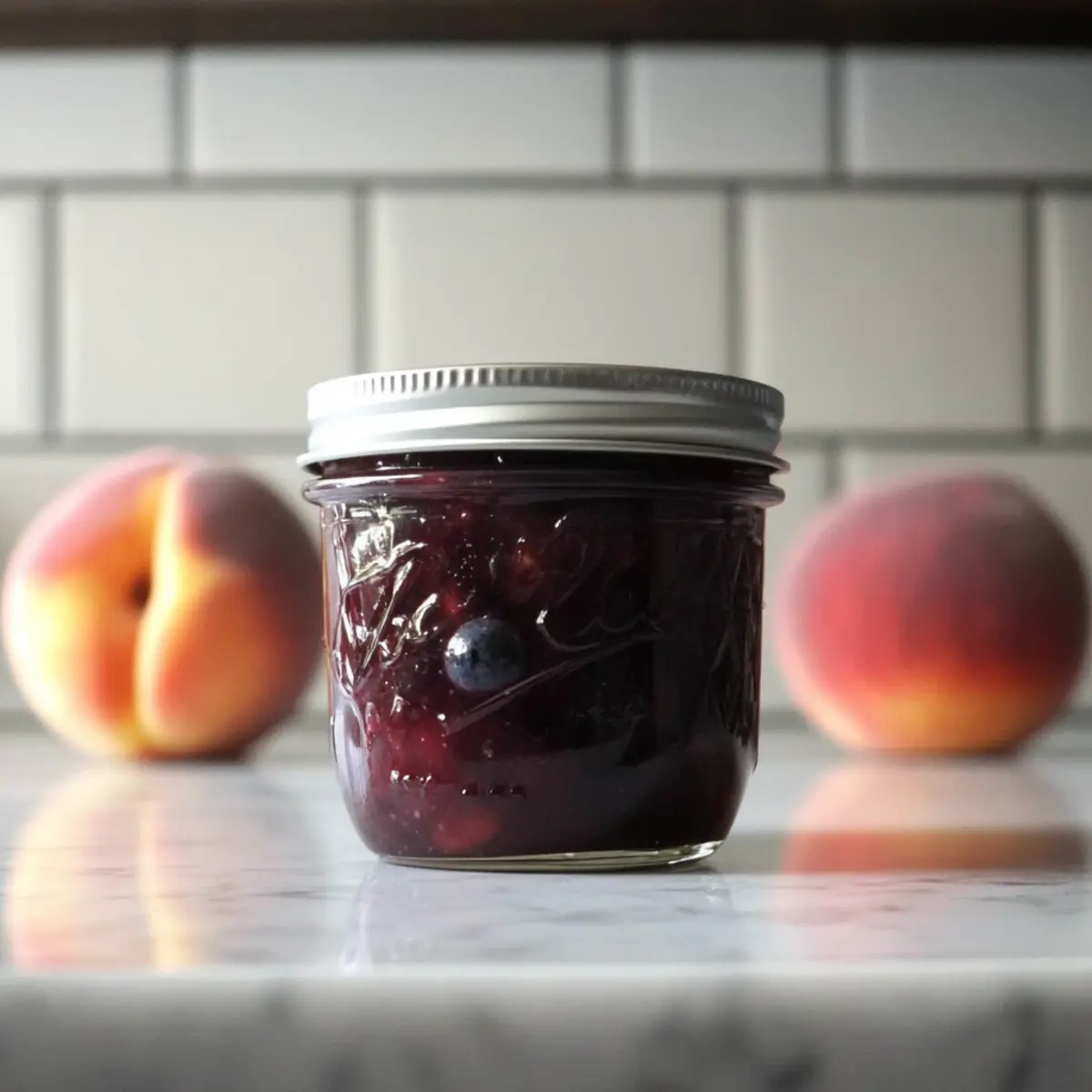 Easy Blueberry Peach Jam That Will Brighten Your Mornings