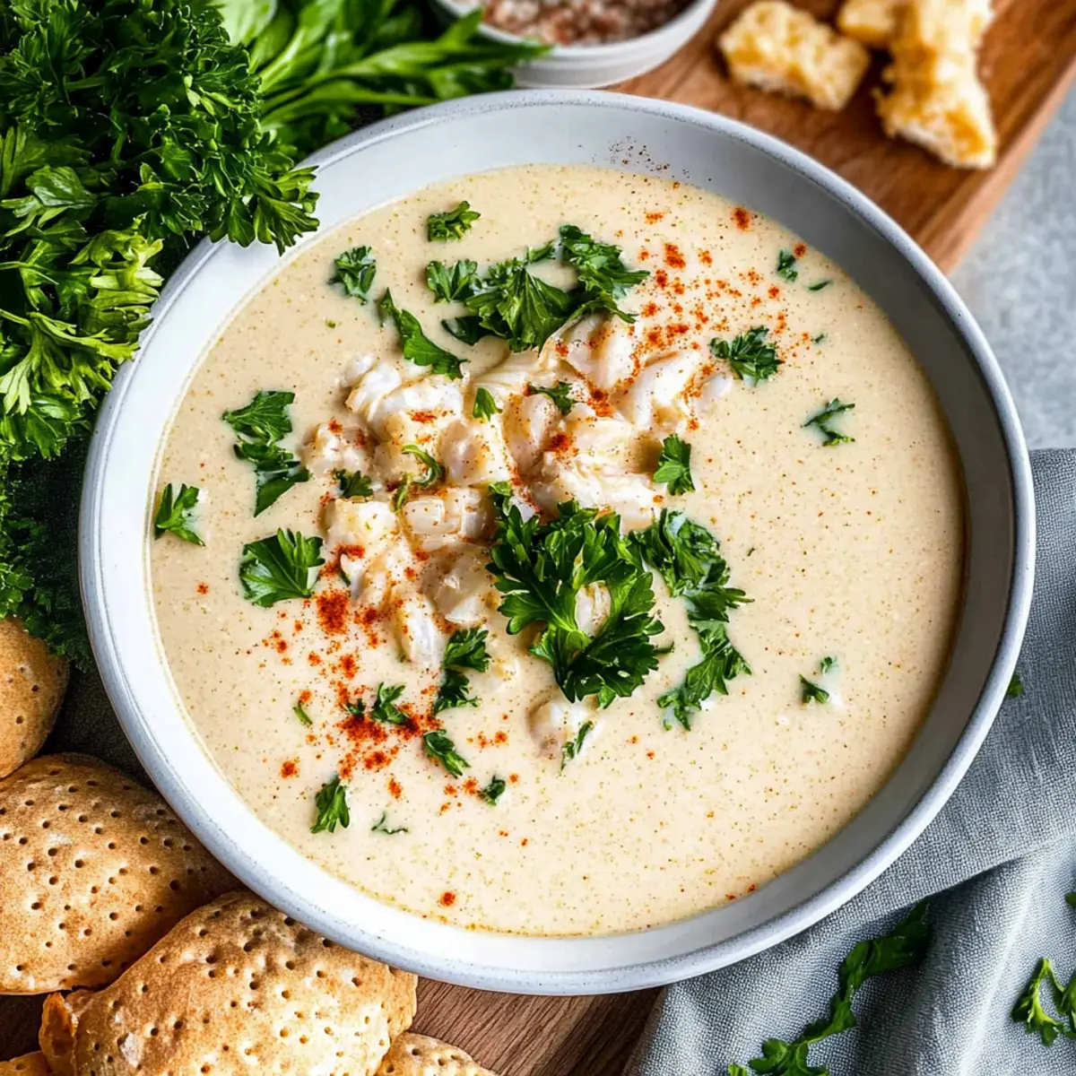 Maryland Cream of Crab Soup: A Cozy Seafood Delight