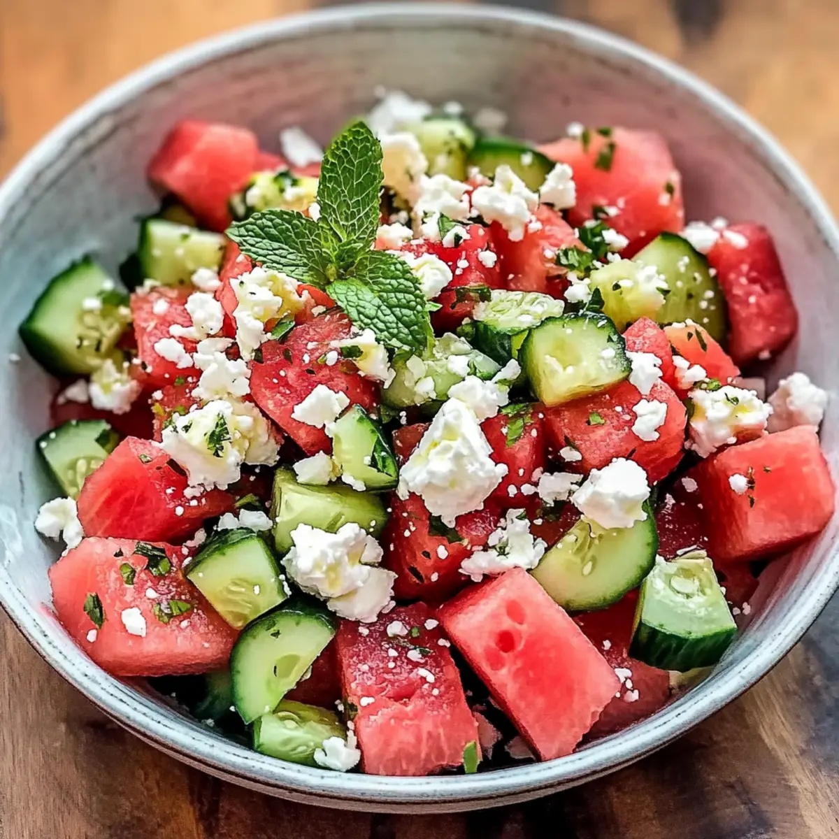 Delicious Watermelon Feta Salad for a Refreshing Summer Bite