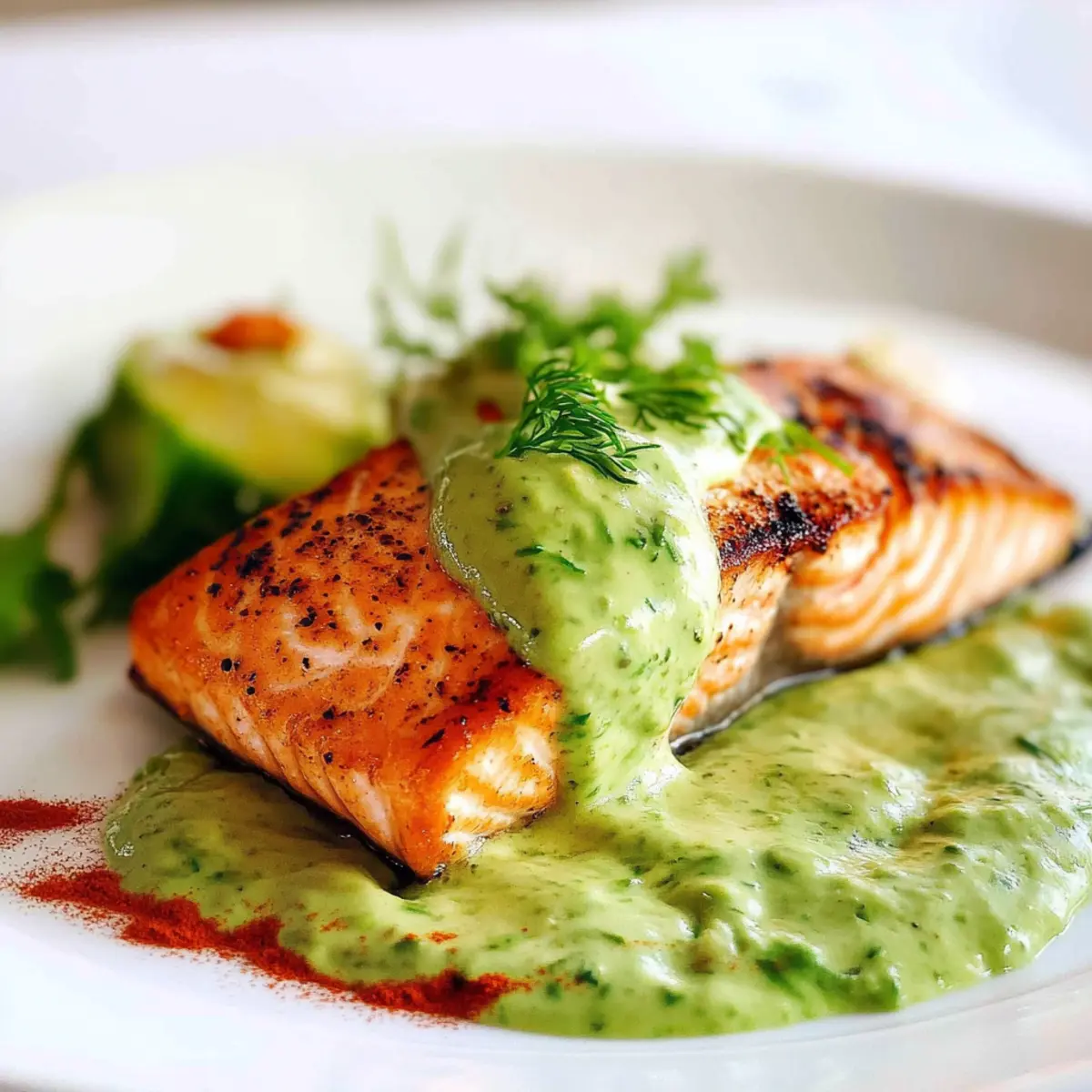 Salmon with Avocado Cream: A Healthy 30-Minute Delight