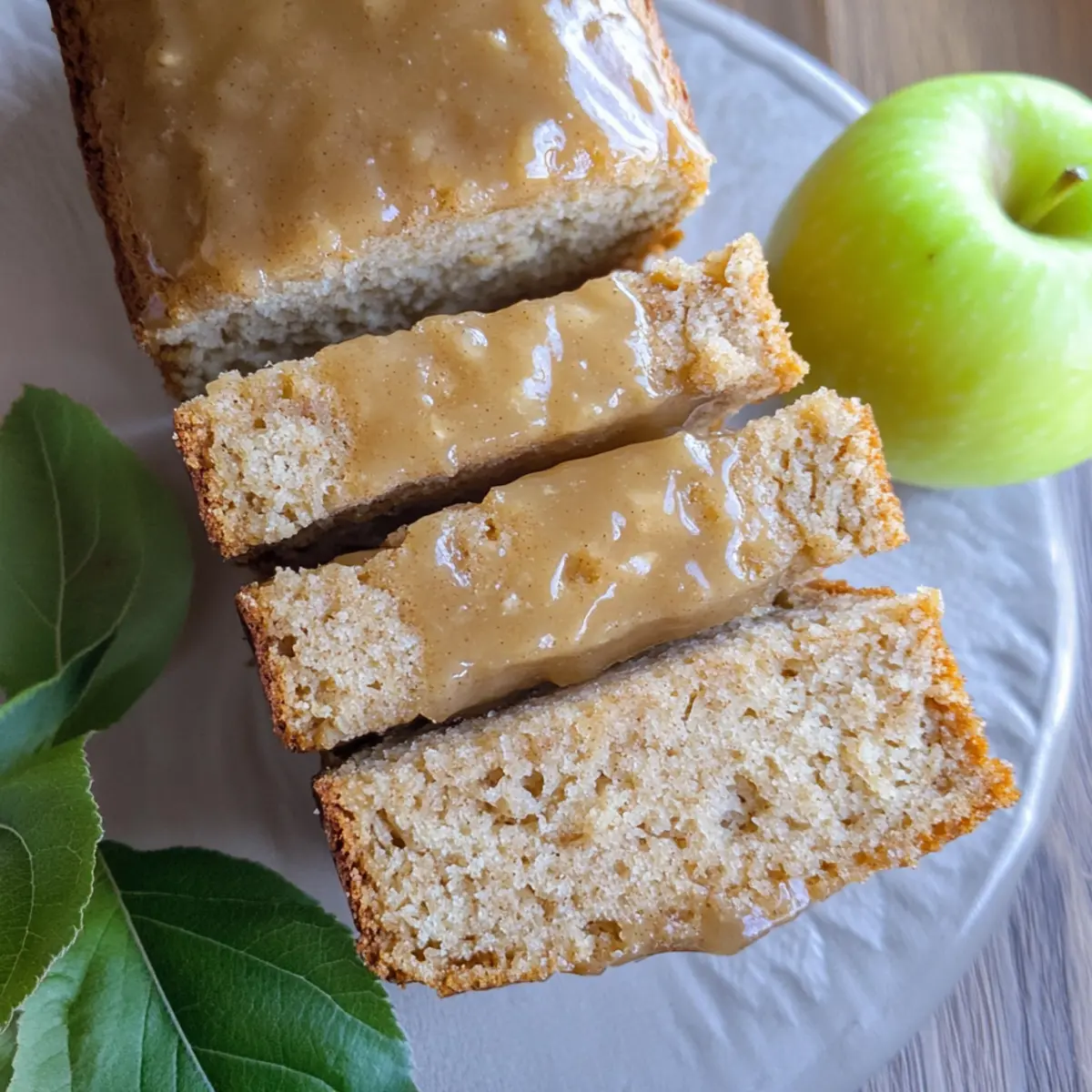 Moist Glazed Apple Cinnamon Oatmeal Bread You’ll Love