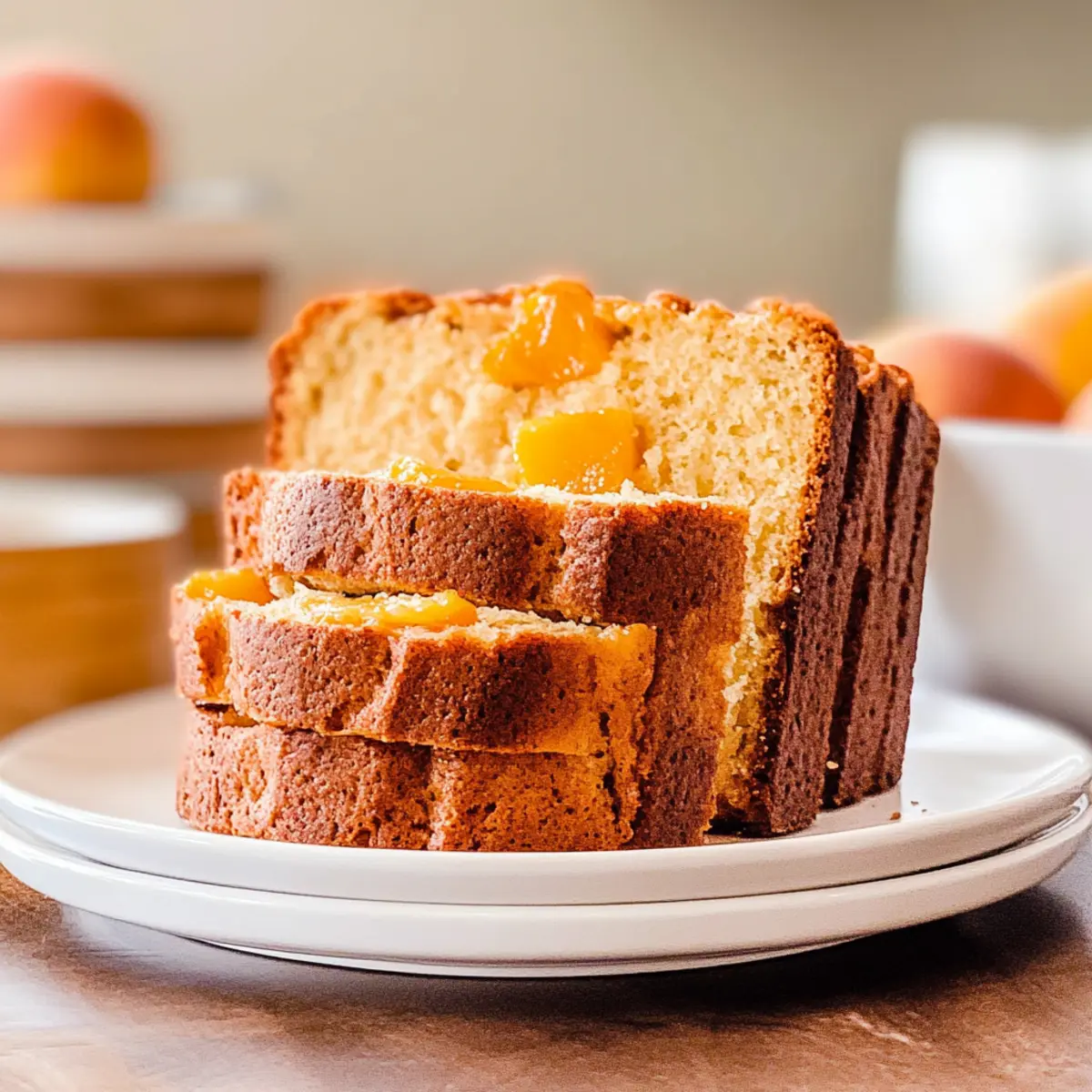 Southern Peach Bread: A Sweet Taste of Home Bliss