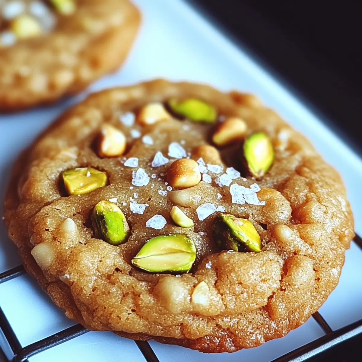 Salted Honey Pistachio Cookies for Irresistible Sweet-Salty Bliss