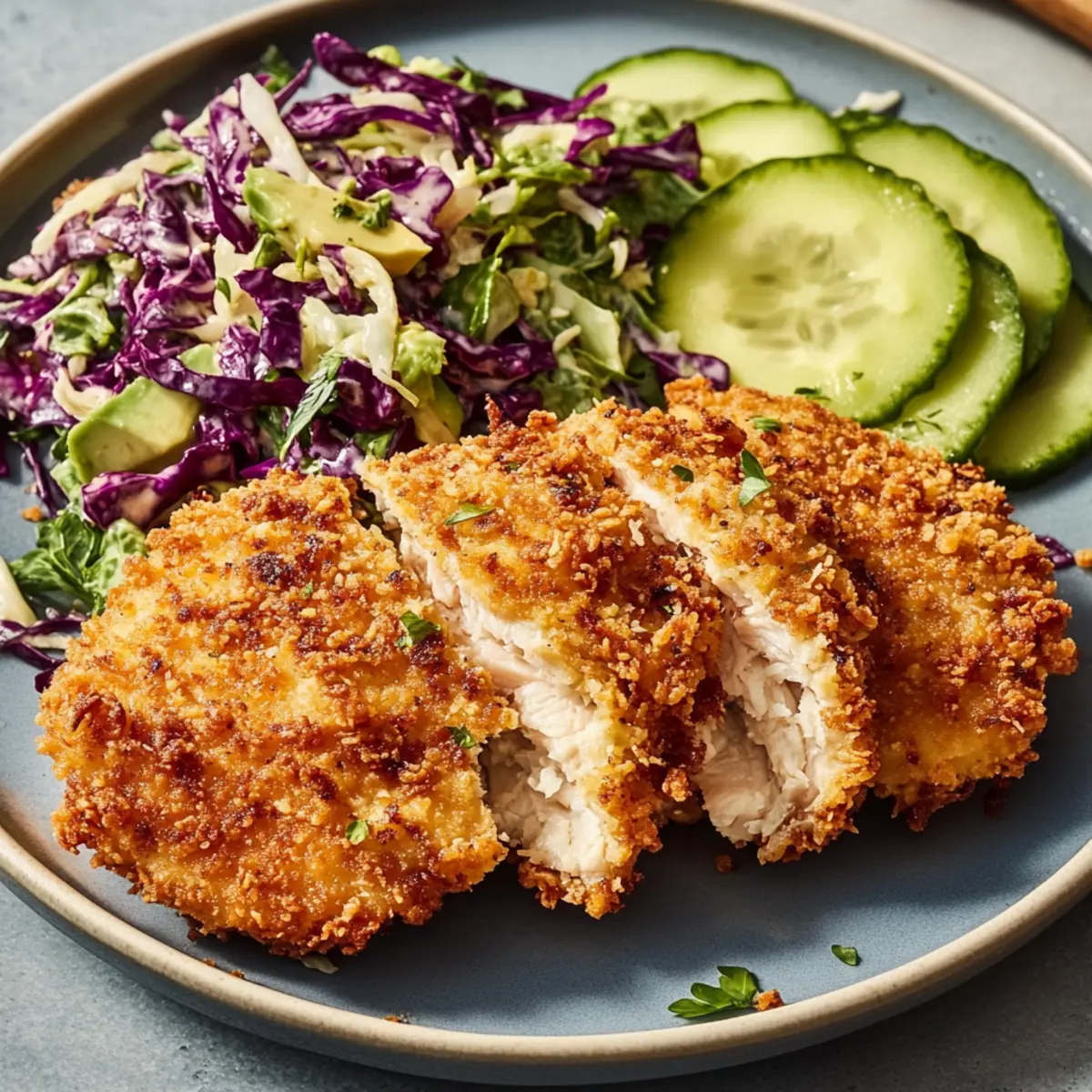 Crispy Crunchy Coconut Chicken with Spicy Mayo Bliss