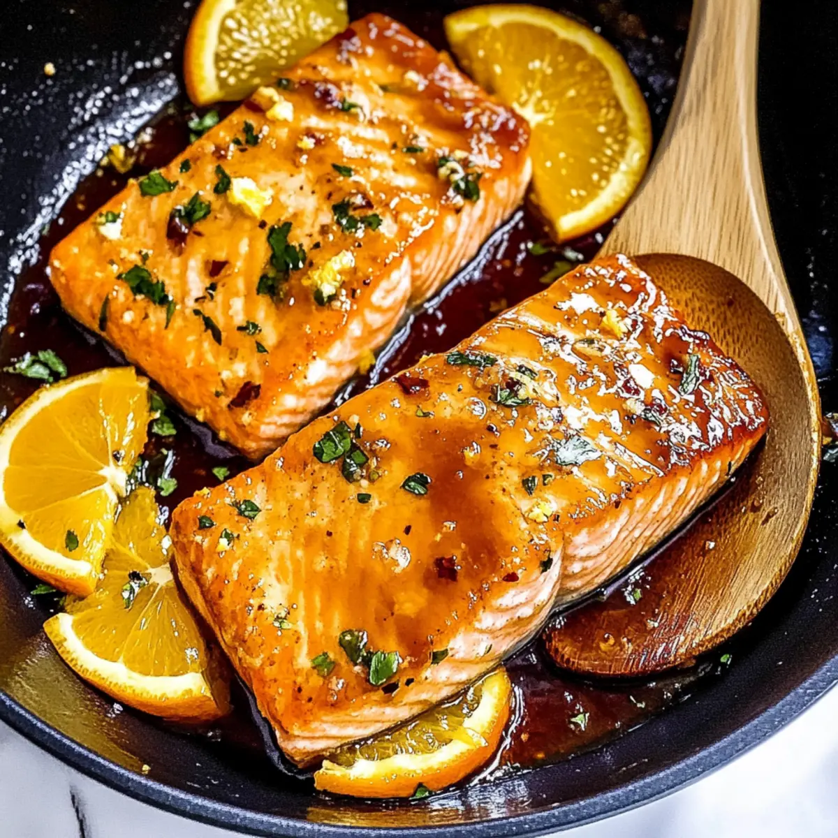 Sweet and Savory Orange Glazed Salmon in Just 15 Minutes