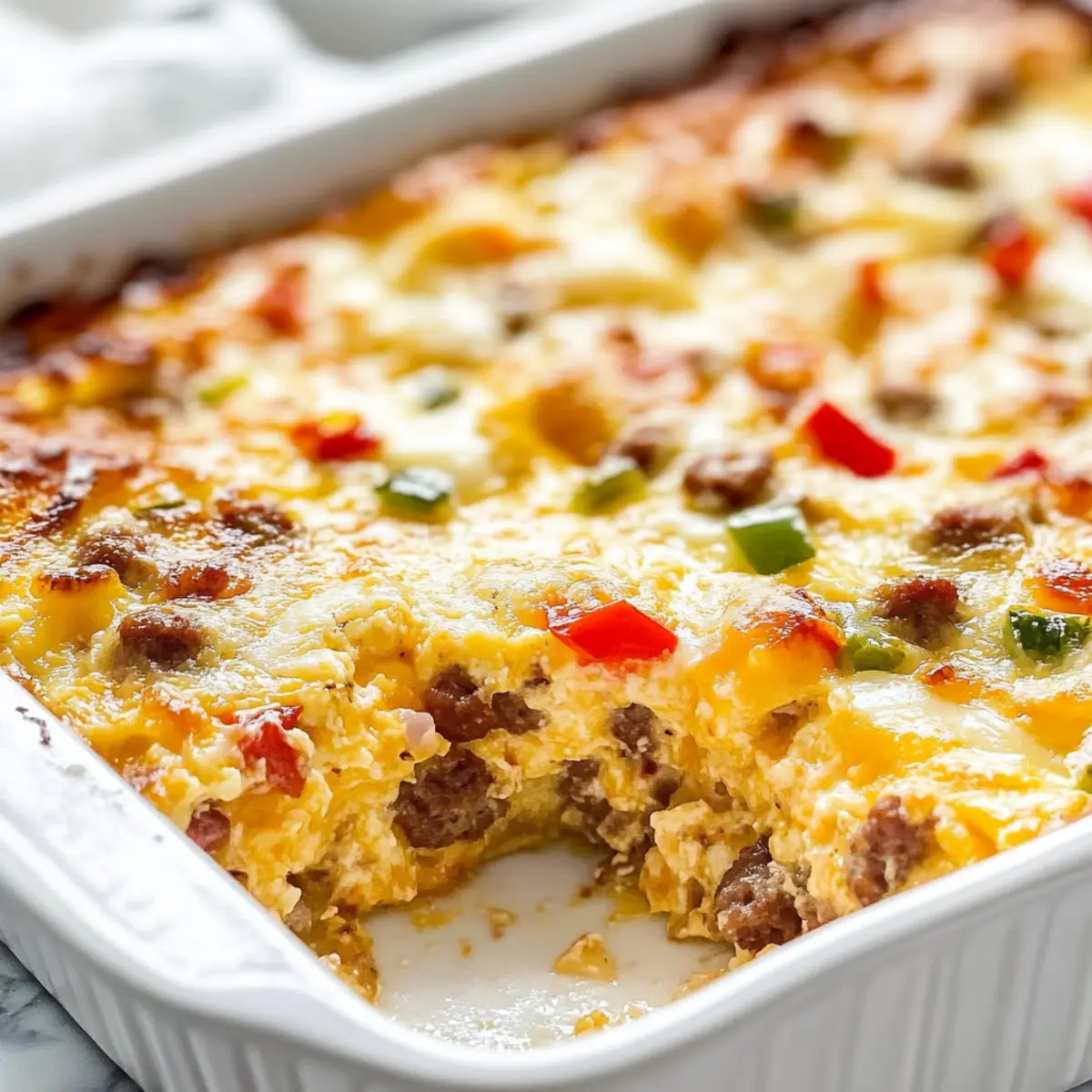 Egg Casserole: A Hearty Make-Ahead Breakfast Delight