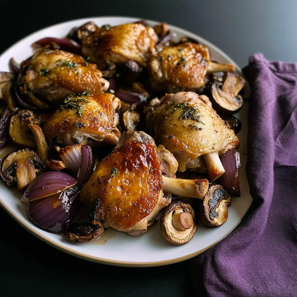 Savory Herbed Sheet Pan Chicken Thighs for Easy Comfort Meals