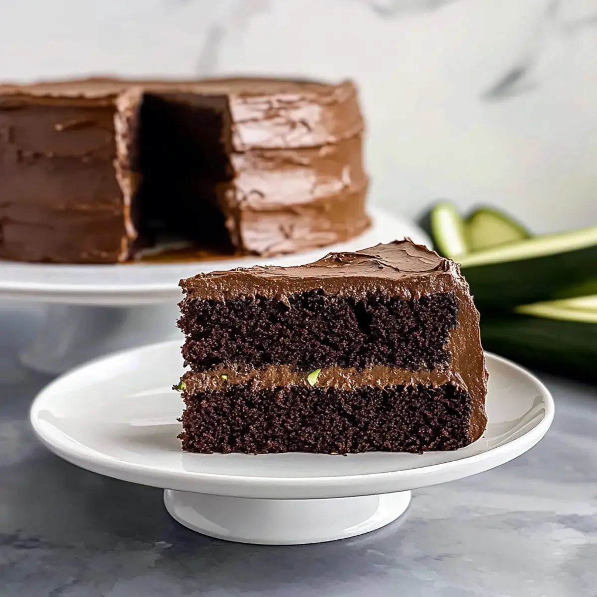 Moist and Indulgent Chocolate Zucchini Cake to Satisfy Cravings