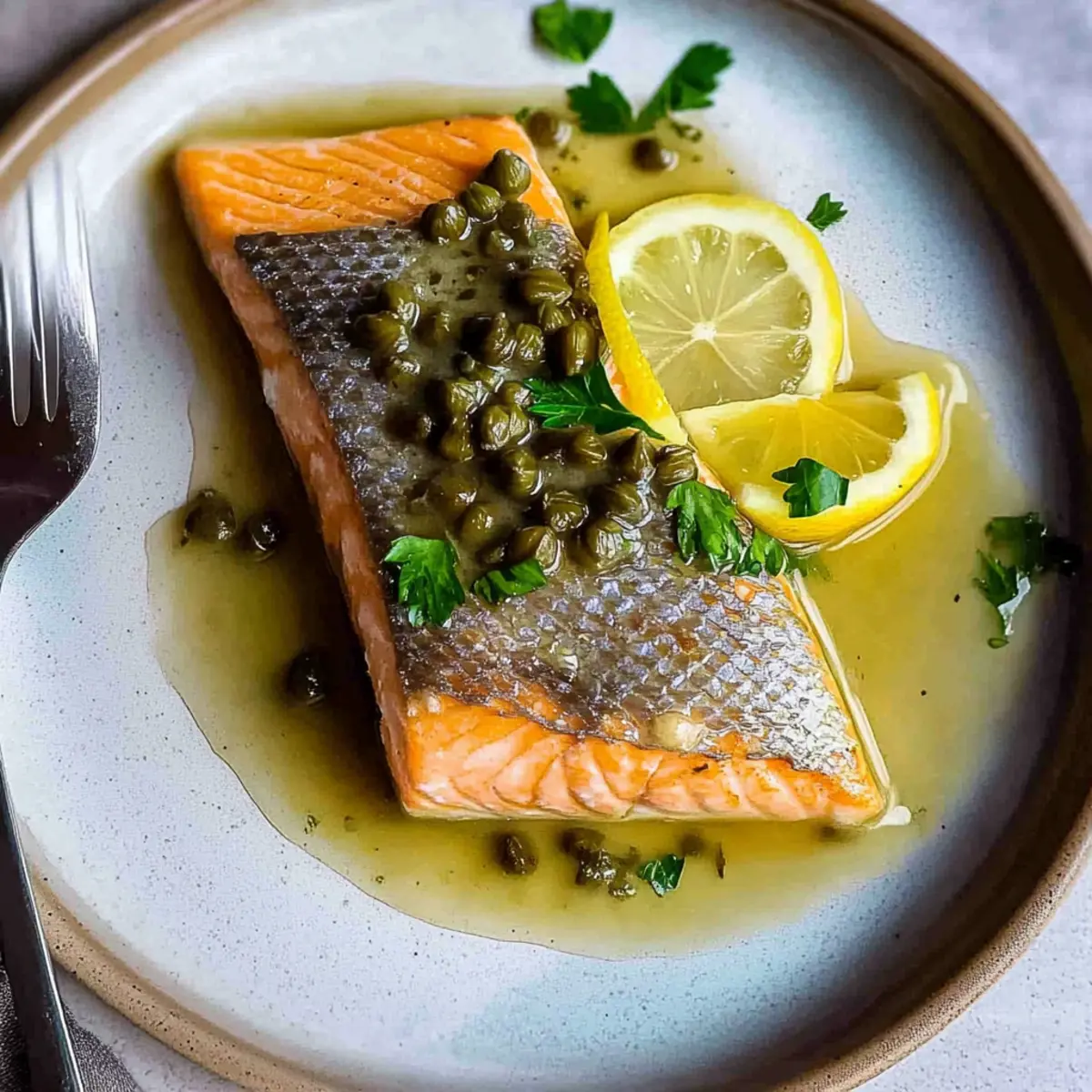 Effortless Salmon Meunière with a Zesty Lemon-Caper Sauce