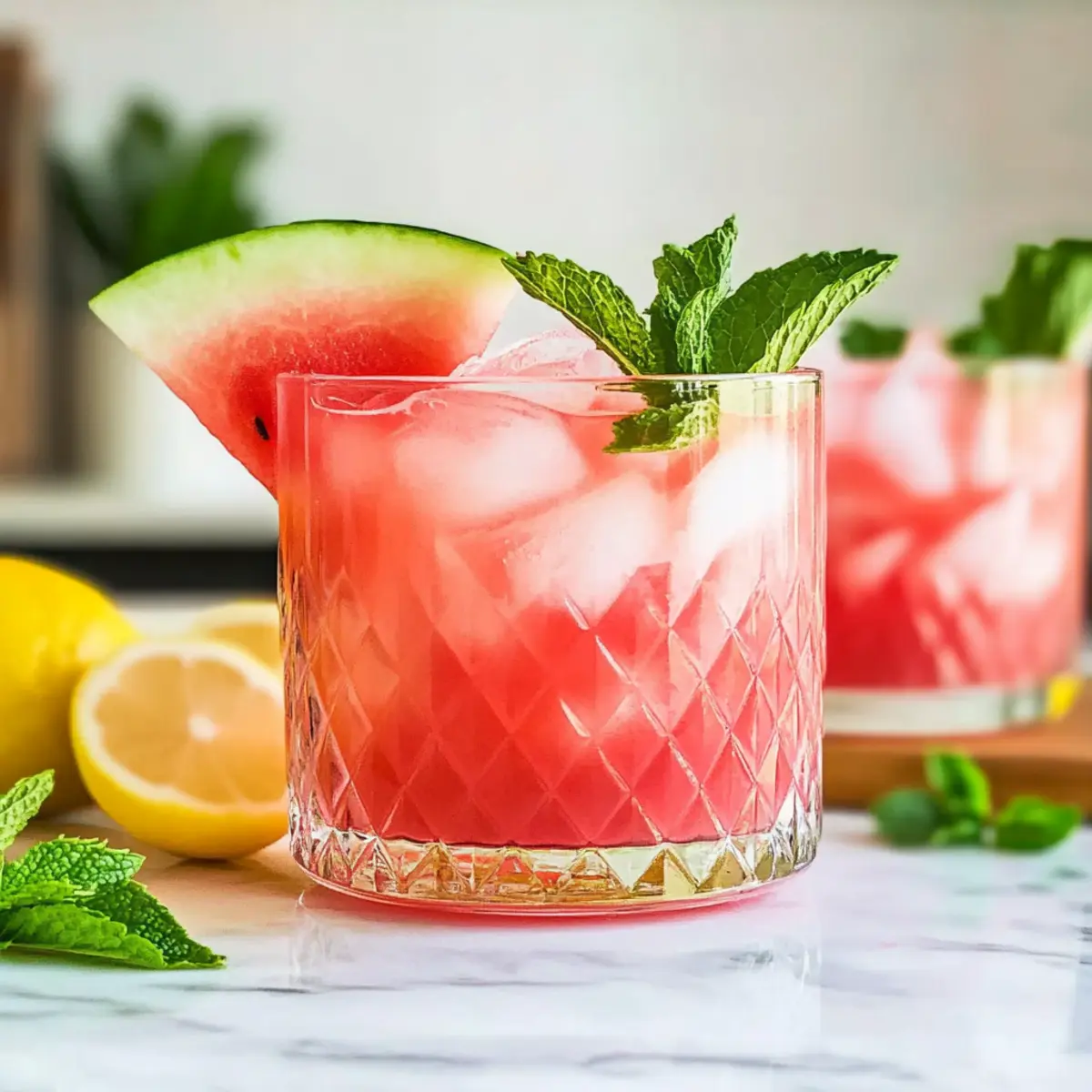 Watermelon Mint Lemonade: Sweet, Refreshing Summer Bliss